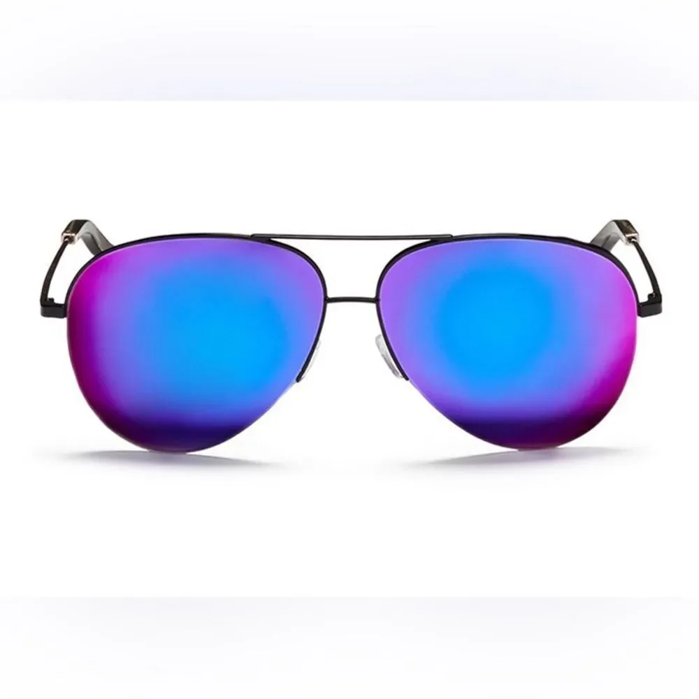 Victoria Beckham Classic Victoria Arizona Mirrored Aviators VBS90 C01 MSRP $600 Victoria Beckham Classic Victoria Arizona Mirrored Aviators  main image 4
